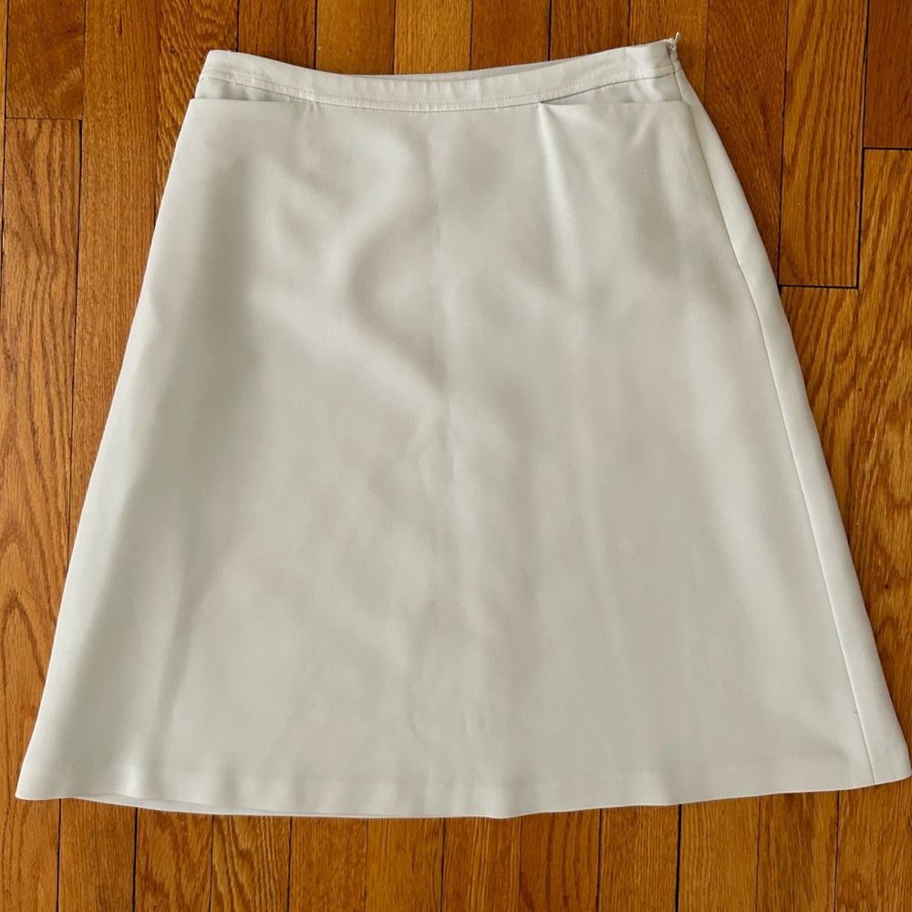 Calvin Klein very pale blue/gray A-Line skirt size 2. Like new.